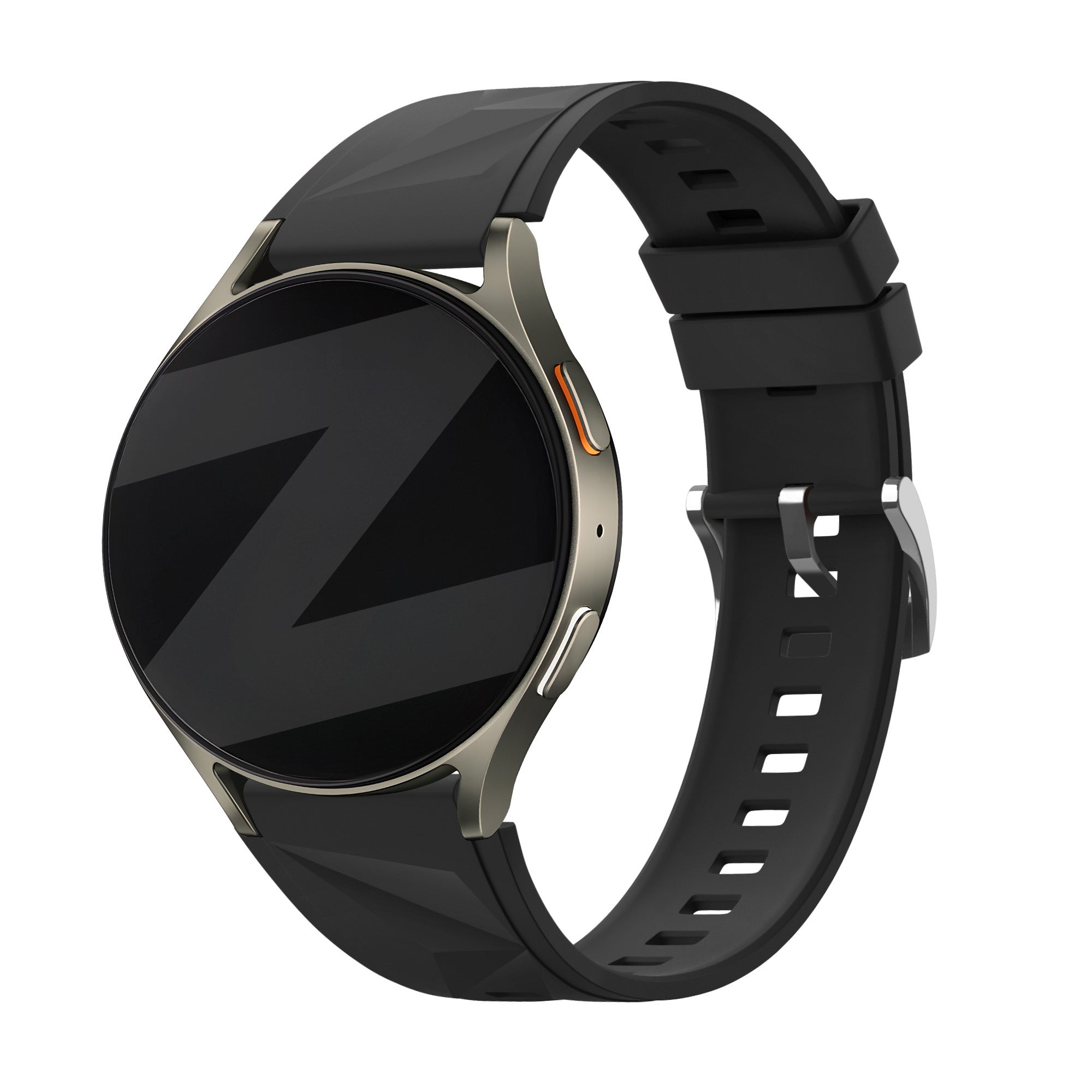 Bandz Huawei Watch GT 5 Pro - 42mm Silicone Strap 'Easy Fit' (Black)
