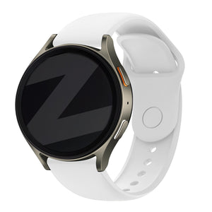 Bandz Bracelet sport 'Easy Fit' Samsung Galaxy Watch 42mm (blanc)