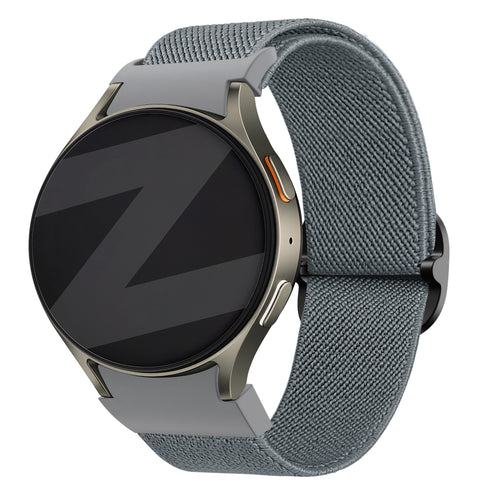 Bandz Bracelet elastique 'Easy Fit' Samsung Galaxy Watch 6 Classic - 47mm (bleu/gris