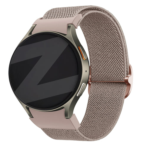 Bandz Bracelet elastique 'Easy Fit' Samsung Galaxy Watch 4 - 44mm (beige)