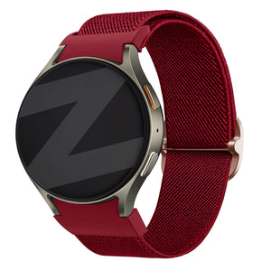 Bandz Bracelet elastique 'Easy Fit' Samsung Galaxy Watch FE (rouge)