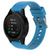 Bracelet en silicone brillant Garmin Quatix 5 / 6 / 7 (bleu clair)