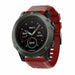 Bracelet silicone Garmin Tactix 8 - 51mm (rouge)