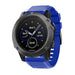 Bracelet silicone Garmin Instinct 3 - 50mm (bleu)