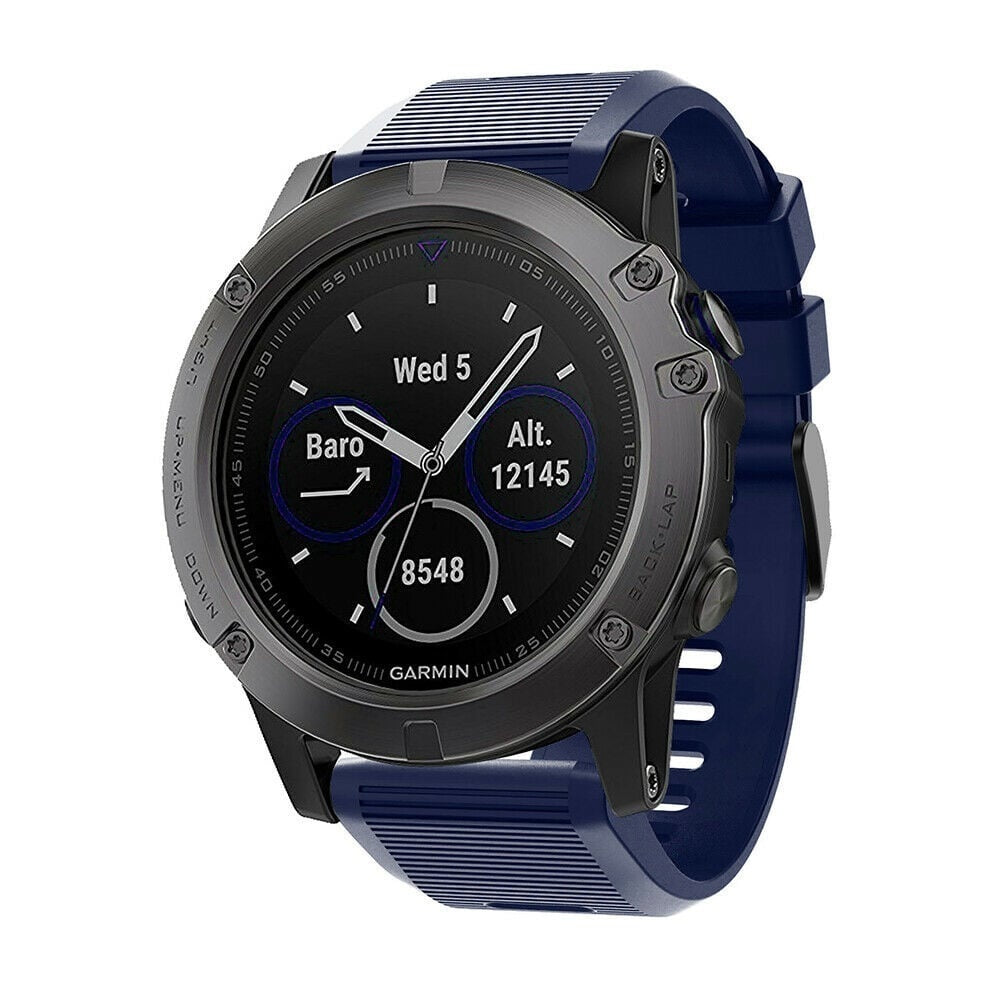 Bracelet silicone Garmin D2 Charlie (bleu foncé)