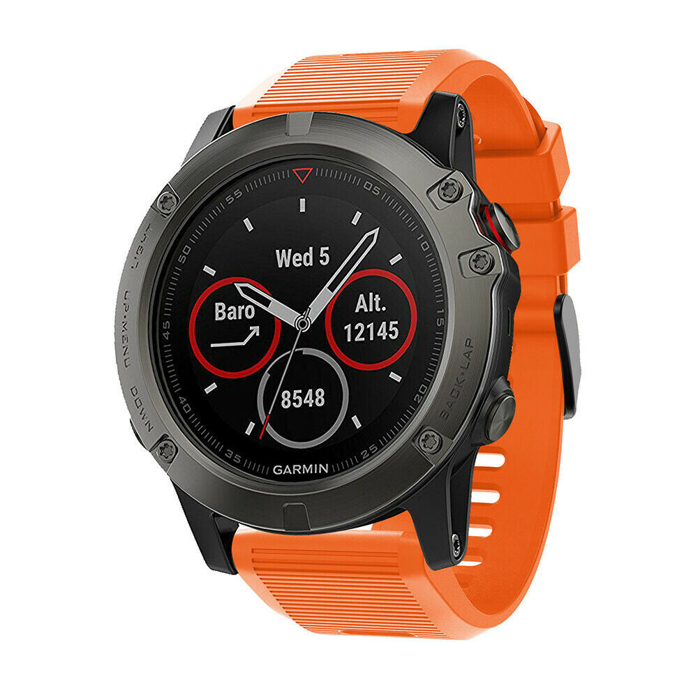 Garmin Descent MK1 Silicone Strap (Orange)