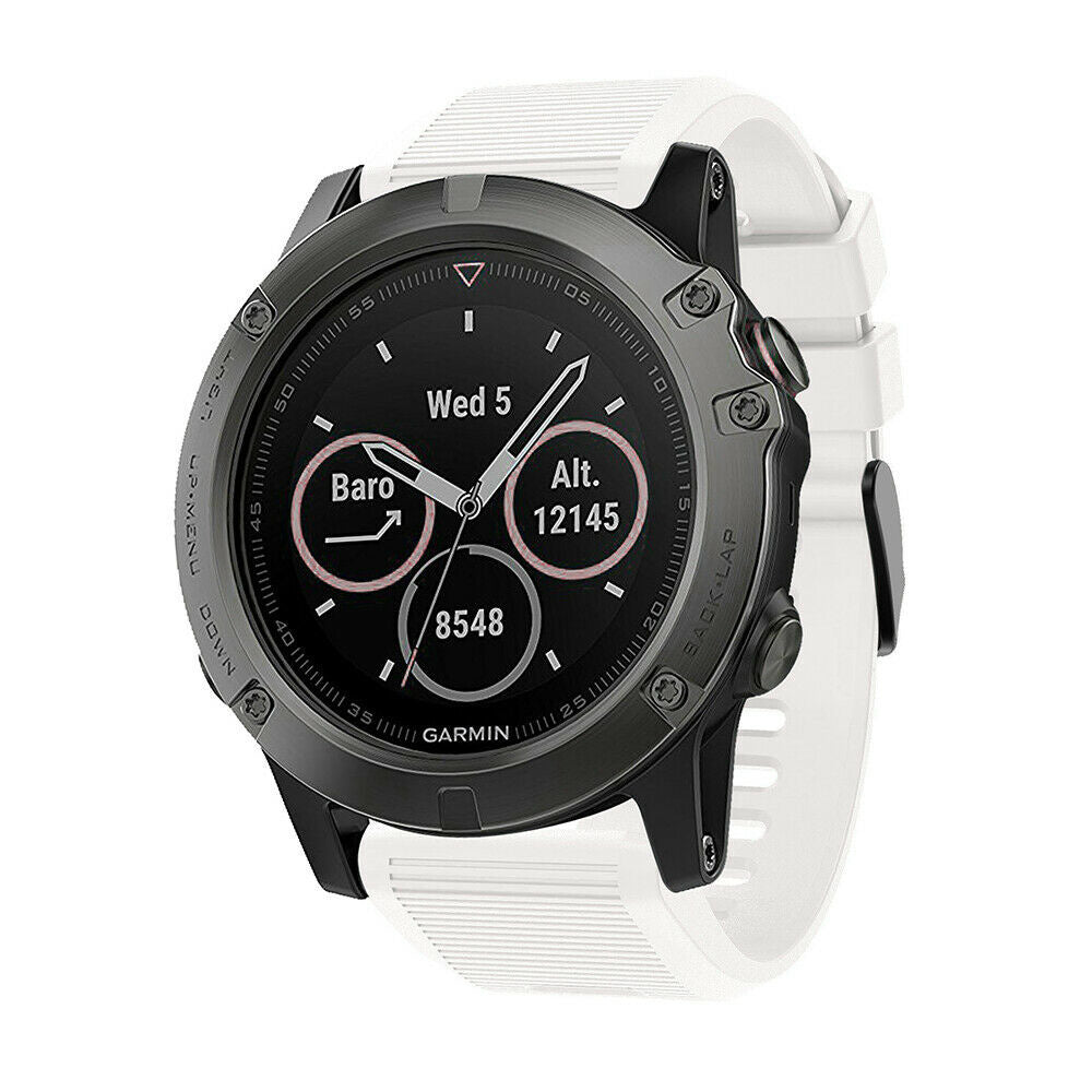 Bracelet silicone Garmin Descent MK1 (blanc)