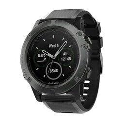Bracelet silicone Garmin Instinct 3 - 50mm (noir)