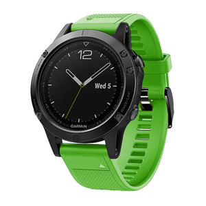 Bracelet silicone Garmin Forerunner 745 (vert)