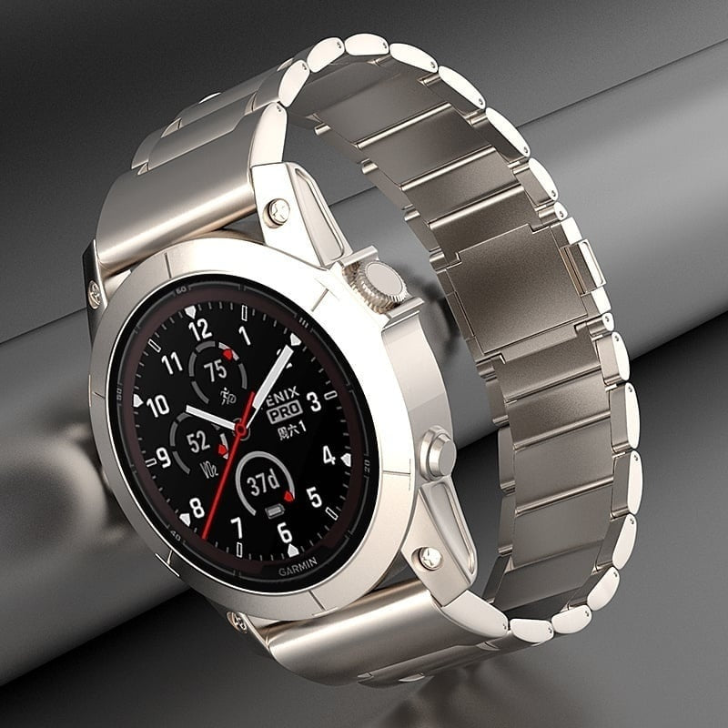 Bracelet en titane magnétique Garmin Tactix 7 (titane)