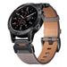 Bracelet en cuir authentique Garmin Forerunner 965 (gris)