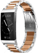 Bracelet acier Fitbit Charge 3 (argent/or rose)