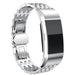 Bracelet acier dragon Fitbit Charge 3 (argent)