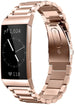 Bracelet acier Fitbit Charge 3 (or rose)
