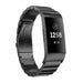 Bracelet métal Fitbit Charge 3 (noir)