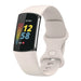 Bracelet silicone Fitbit Charge 5 (blanc sable)