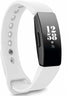 Bracelet silicone Fitbit Inspire (blanc)