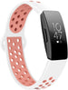 Bracelet sport Fitbit Inspire (blanc/rose)
