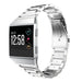 Bracelet acier Fitbit Ionic (argent)