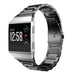 Bracelet acier Fitbit Ionic (noir)