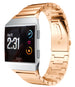 Bracelet métal Fitbit Ionic (or rose)