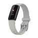 Bracelet silicone Fitbit Luxe (gris)