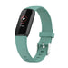 Bracelet silicone Fitbit Luxe (vert pin)