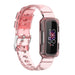 Bracelet Clear TPU Fitbit Luxe (transparent-rose)