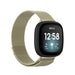 Bracelet milanais Fitbit Sense (or clair)