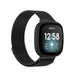 Bracelet Milanais Fitbit Sense (noir)