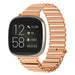 Bracelet acier loop Fitbit Versa 3 (or rose)