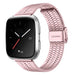 Bracelet acier inoxydable Fitbit Versa (rose)