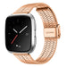 Bracelet acier inoxydable Fitbit Versa (or rose )