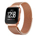 Bracelet milanais Fitbit Versa/Versa 2 (or rose)