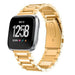 Bracelet acier Fitbit Versa (or)