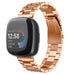 Bracelet acier Fitbit Sense 2 (or rose)