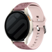 Bracelet silicone à fleurs Huawei Watch GT 5 - 41mm (mauve/rose pâle)