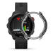 Coque TPU Garmin Forerunner 245 (transparent-noir) 
