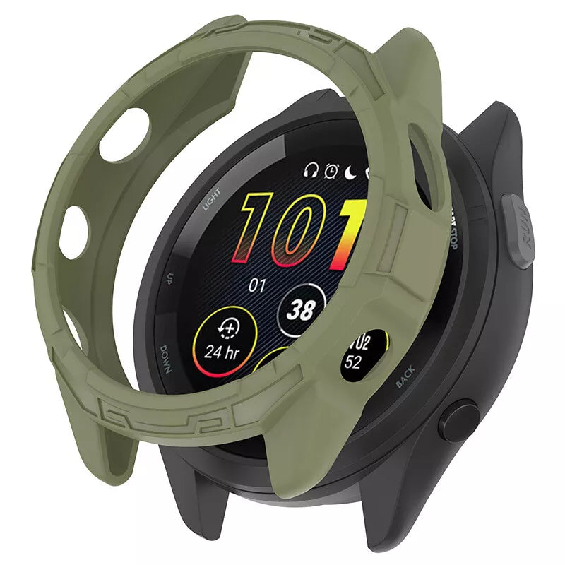 Coque TPU robuste Garmin Forerunner 265 (vert)