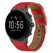 Bracelet cuir Fossil Gen 5 (rouge)