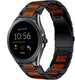 Bracelet bois/acier Fossil Gen 5e 44mm (noir)