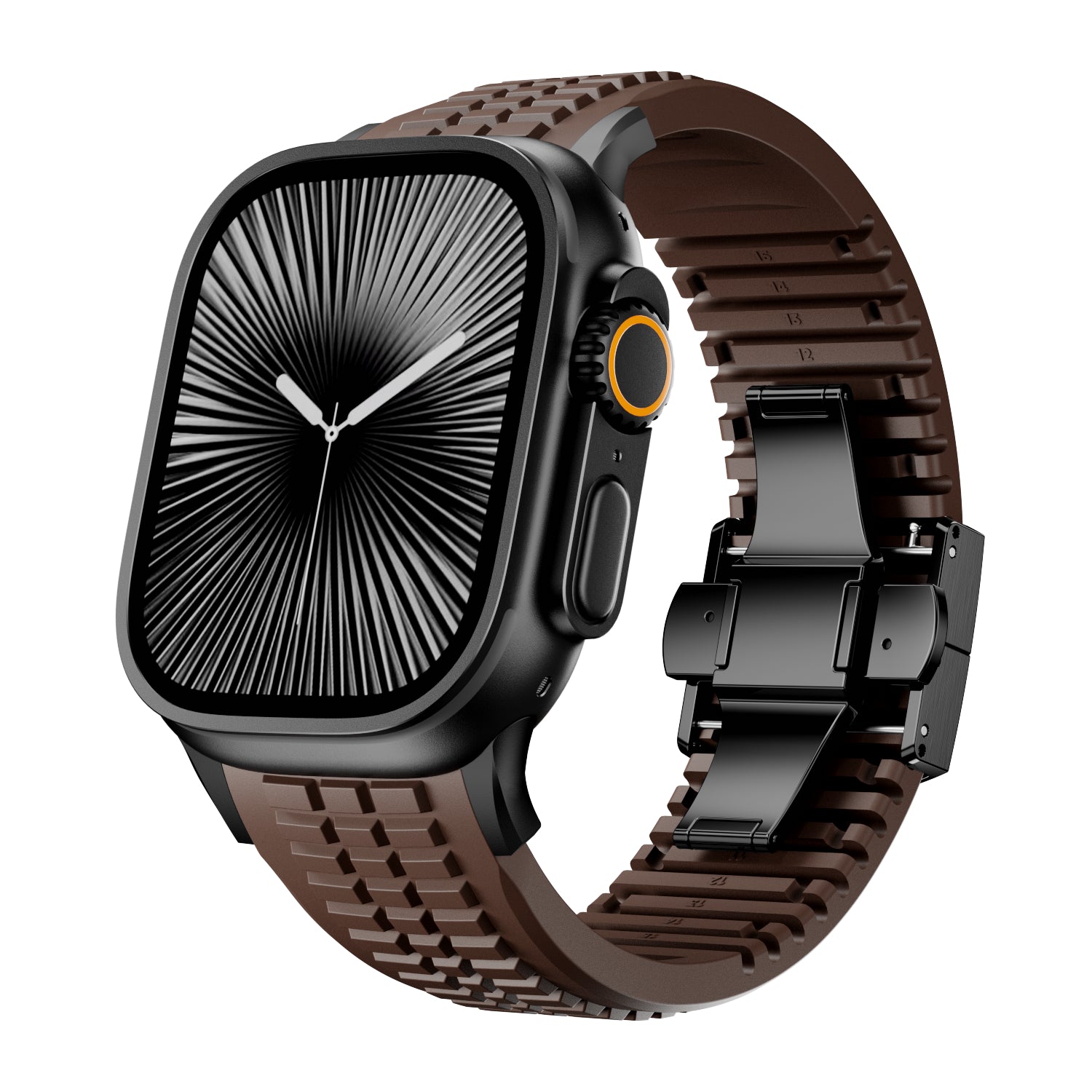 Apple Watch Ultra Premium Silicone Strap (Auburn)