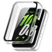 Coque rigide avec verre Samsung Galaxy Fit 3 (transparant)