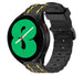 Bracelet boucle sport Samsung Galaxy Watch 4 40mm (noir/jaune)