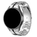 Bracelet acier solidité Samsung Galaxy Watch 4 Classic 42mm (argent/noir)