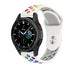 Bracelet sport Samsung Galaxy Watch 4 Classic 42mm (blanc/coloré)