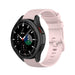 Bracelet silicone luxe 46mm Galaxy Watch 4 Classic 46mm (rose)