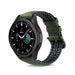 Samsung Galaxy Watch 4 Classic 46mm Silicone/Leather Strap (Green)