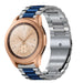 Samsung Galaxy Watch 42mm Steel Strap (Silver/Blue)
