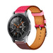 Bracelet cuir Samsung Galaxy Watch 46mm (rose/marron rouge)
